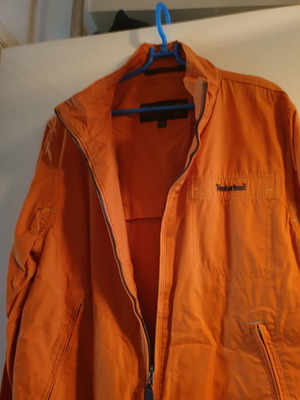 Timberland jacket new, size S, orange