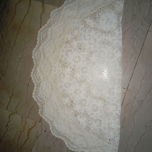 Knitted embroidery like new