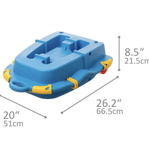 Starplast Water Fun Trolley like new, blue water playset for 24+ months