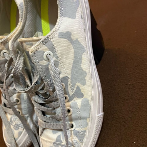 Converse Chuck Taylor All Star II Low Camo Grey like new size 40