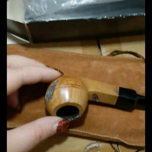Stefano carved pipe new