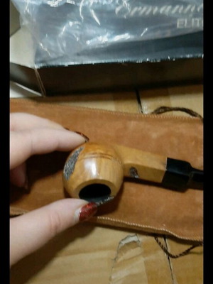 Stefano carved pipe new