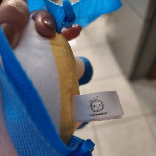 Cocomelon JJ plush bag like new, 30 cm