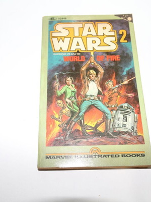 Star Wars 2 World of Fire Marvel εικονογραφημένο βιβλίο κόμικ