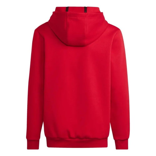 Adidas hoodie new for boys XL black and red
