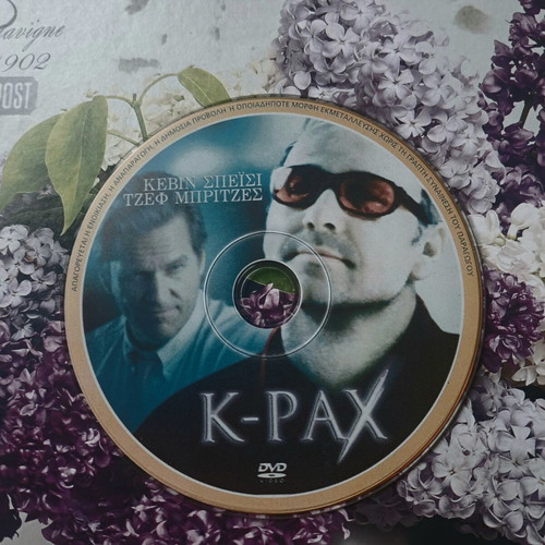 K-PAX DVD social drama used with Greek subtitles