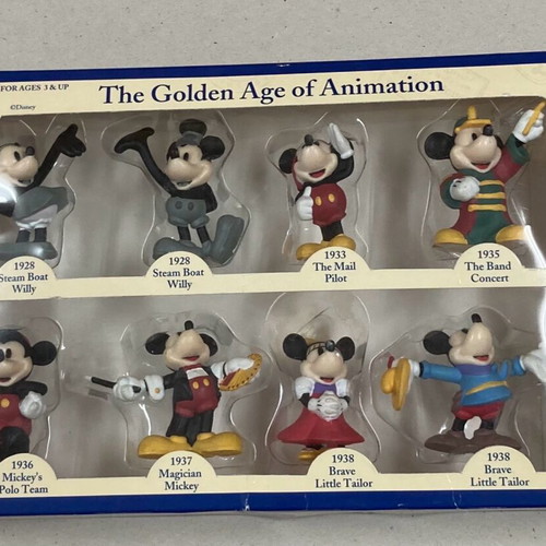 Disney 26000 Mickeys World Figures 1928-1938 Set Καινούργιο