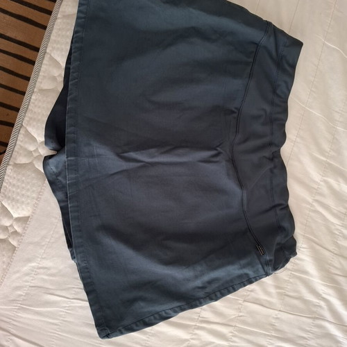 Shorts-skirt set of 3 pieces like new, XXL, gray and beige