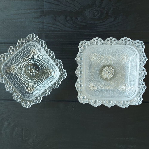 Small dessert plates used, set of 5