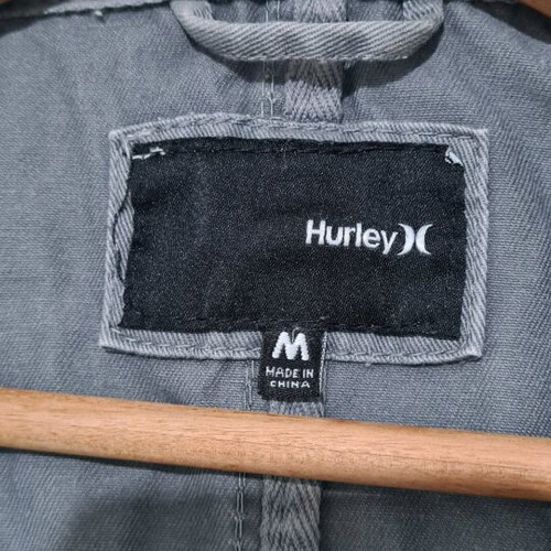 Hurley jacket Medium like new, grey