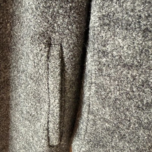 Marks & Spencer grey long coat used, skinny fit