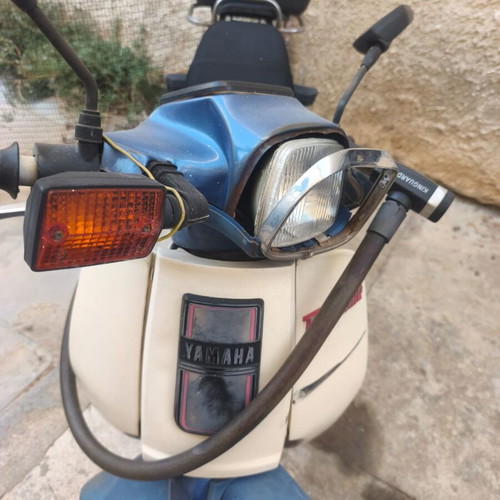 Yamaha T80 Townmate moped, blue, 78 cc