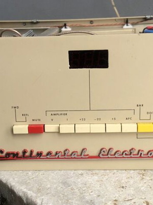 PLL Continental Electronics 80watt used, American made