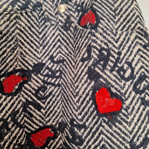 Blugirl Blumarine jeans used with print and sequins