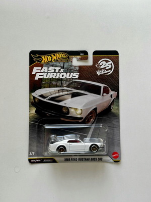 Hot Wheels Premium 1969 Ford Mustang Boss 302 καινούργιο, Fast and Furious