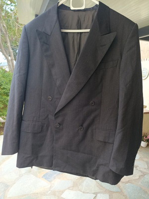Angelucci Caneli men blazer grey size 54 XXL