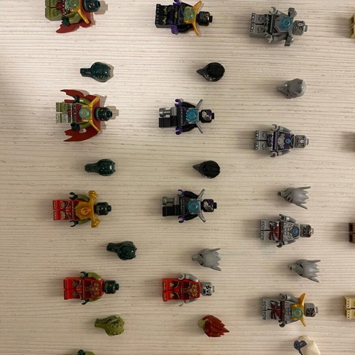 Lego Chima figures used