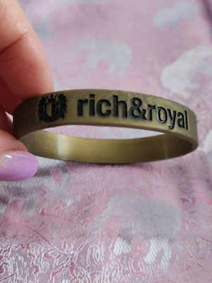 Rubber bracelet new