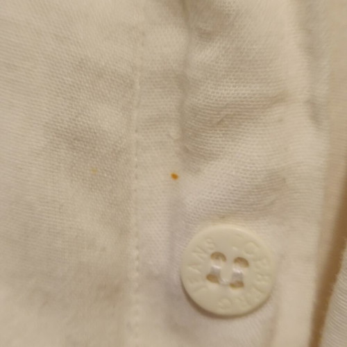 Iceberg Jeans short-sleeve shirt size L white with yellow details like new
