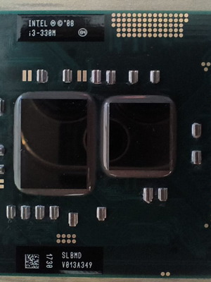 Intel Core i3 330M used, tested and functional