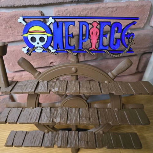 One Piece Kinder Joy figure display stand