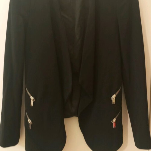 Zara women's jacket used, black, size M