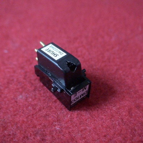 Shure DM103 M-E and M-75 Type D heads used, defective without needles