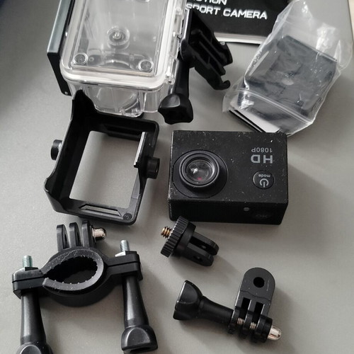 Action camera new for trips, car, motorcycle