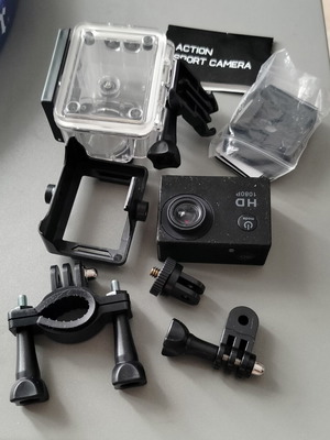 Action camera new for trips, car, motorcycle