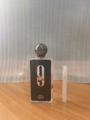 Afnan 9Pm κανονικό άρωμα καινούργιο, δείγμα 5ml και 10ml