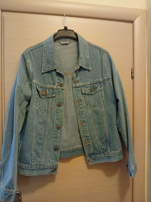 Jean jacket Marks & Spencer light wash like new, blue