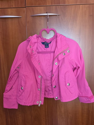 Polo Ralph Lauren girls' windbreaker jacket size 3T like new pink