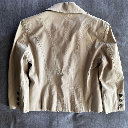 Vintage Zini beige short jacket