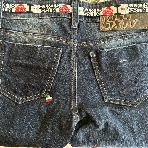 Miss Sixty Style Pixie jeans like new, size XS/S, dark denim