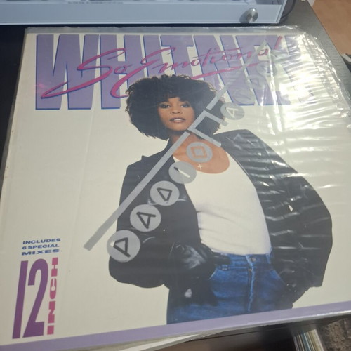 So Emotional Whitney Houston 1987 vinyl record