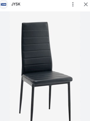 Καρέκλες Jysk μεταχειρισμένες, σετ 4 τεμαχίων