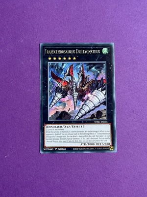 Transcendosaurus Drillygnathus - Yu-Gi-Oh! Card