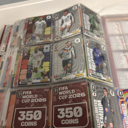 World Cup 2026 Sticker Album like new, 50% complete, collectible
