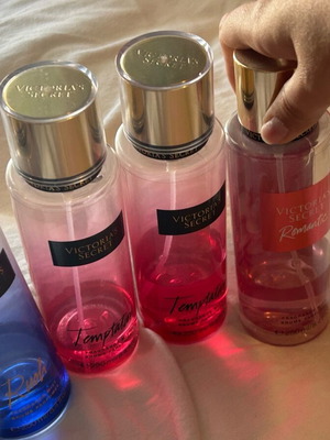 Victoria Secret 4 used body mists, not full