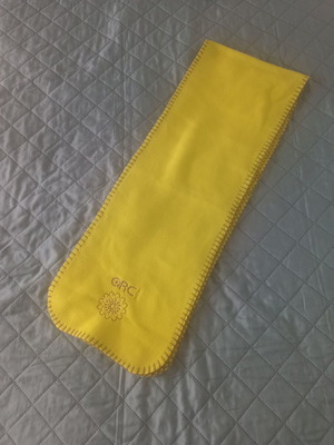 Children's scarf like new, light green by Orchestra