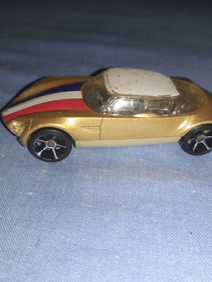 Hot Wheels Avant Garde μεταχειρισμένο μεταλλικό αυτοκίνητο με φθορές στο χρώμα