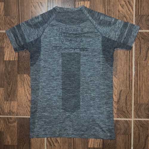 Compression Gym Shirt Slim Fit Gray Small like new