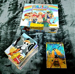 One Piece panini 102 μονές κάρτες + Κουτί