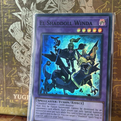 Yugioh El Shaddoll Winda Fusion Monster card