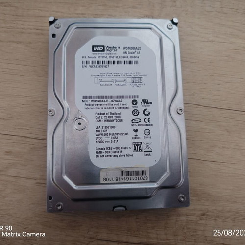 Western Digital WD1600AAJS 160 GB HDD