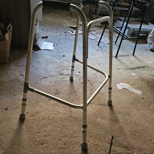 Aluminum Walking Frame used, stable mobility aid