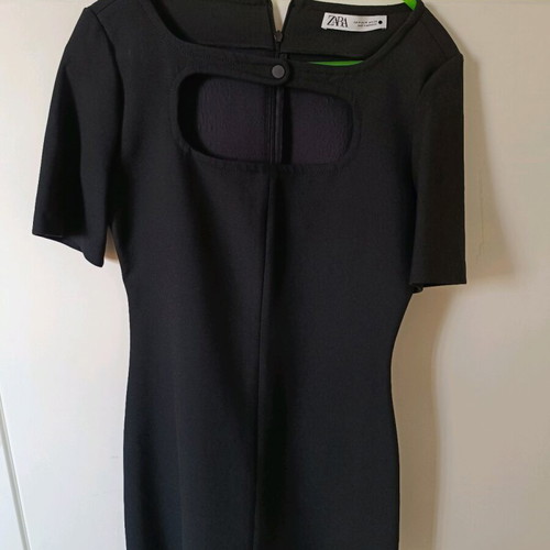 Zara mini dress size M like new, black