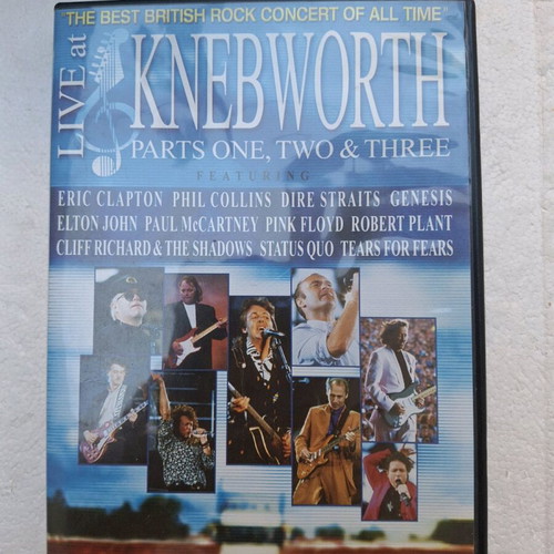 Live at Knebworth Parts One Two Three DVD new