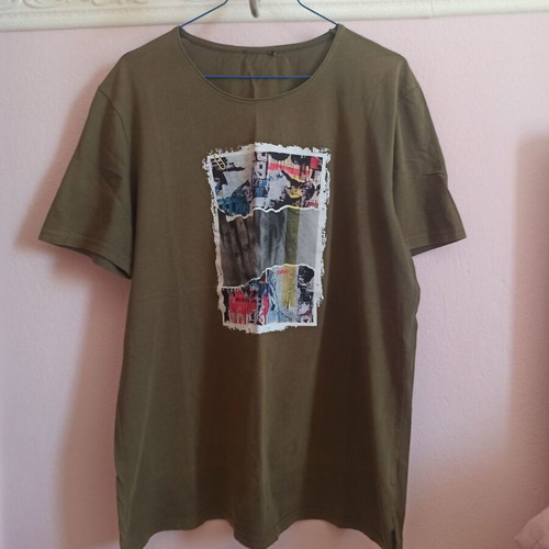 BodyTalk men's t-shirt khaki large like new