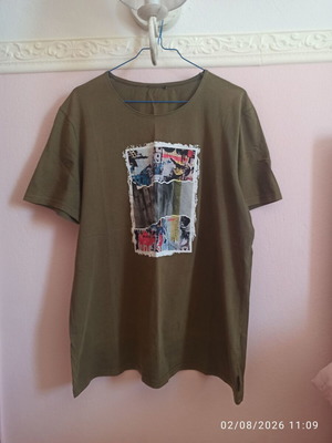 BodyTalk men's t-shirt khaki large like new